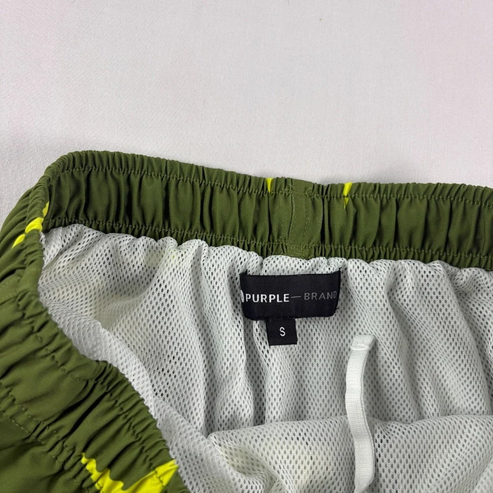 Purple shorts are